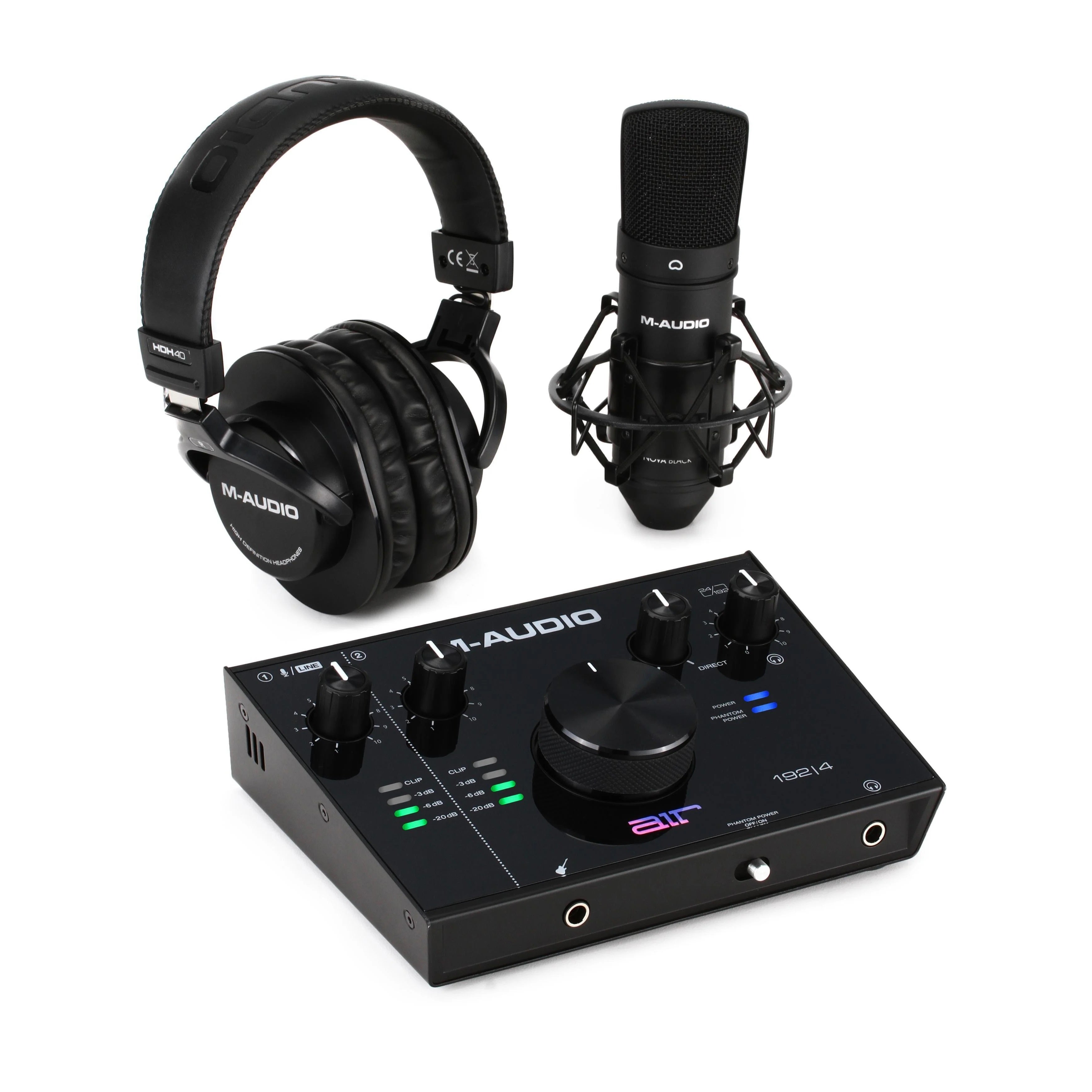 Pack Grabación Home Studio M-Audio AIR1924VST