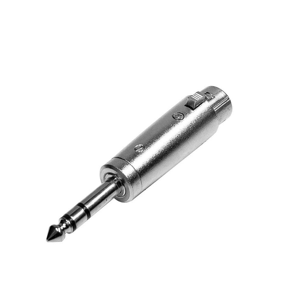 Adaptador XLR Hembra a PLUG 6.3mm Stereo