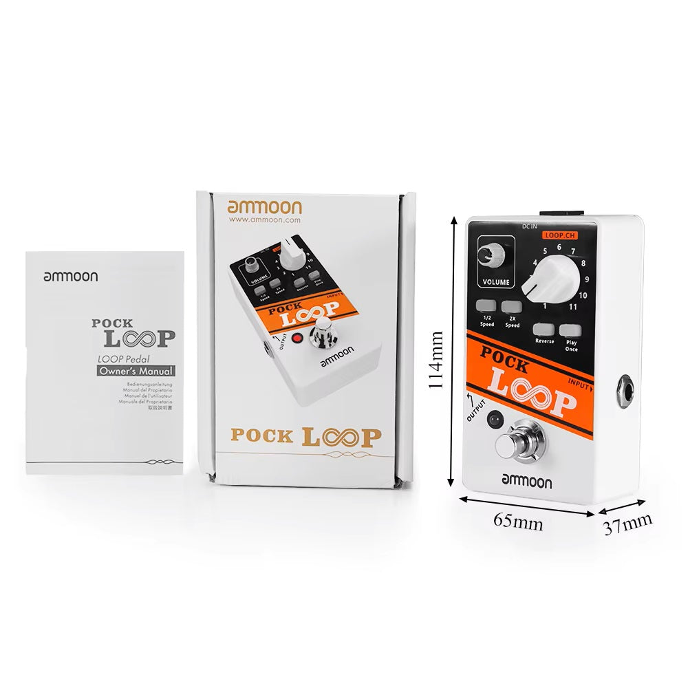 Pedal Looper Ammoon Pock Loop