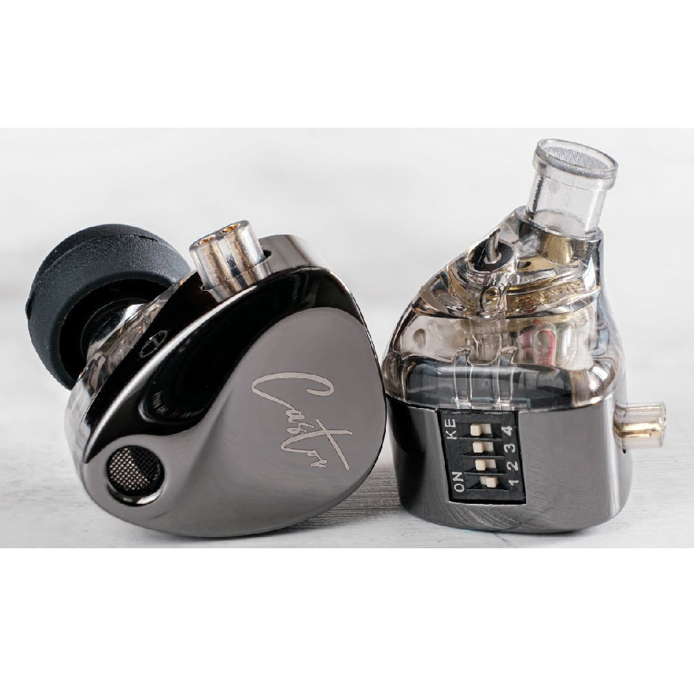 Audífono In Ear Knowledge Zenith (KZ) Castor Bass Version Black