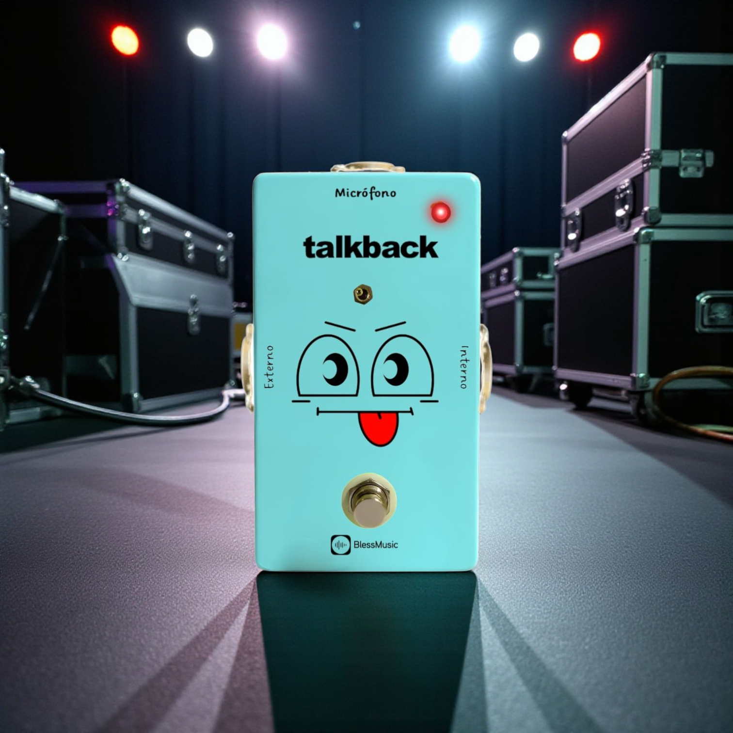 Pedal TalkBack BlessMusic Color Series Sky Blue