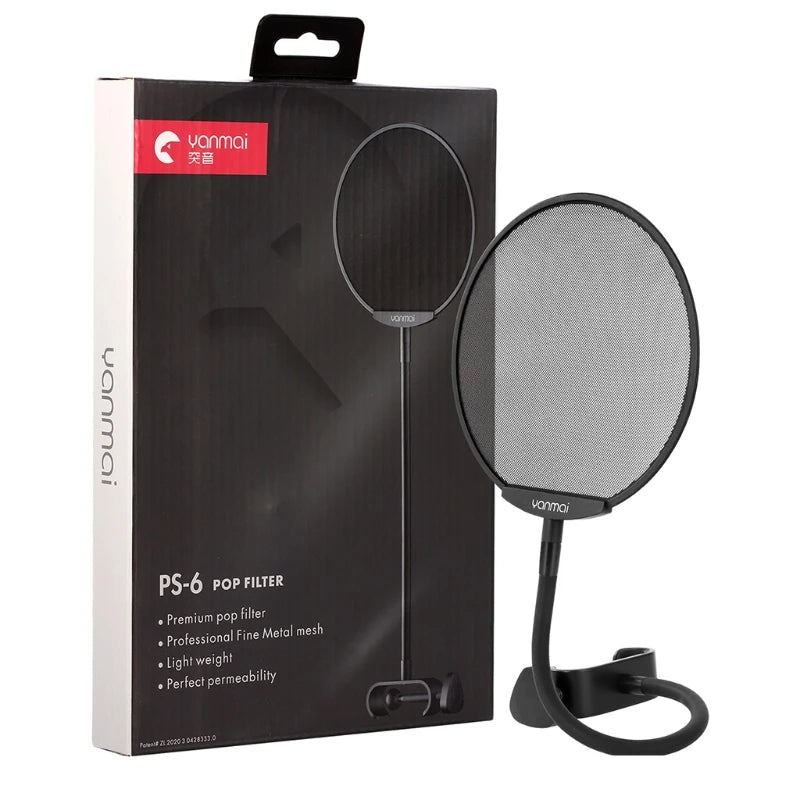 Filtro Antipop Metal Yanmai PS-06