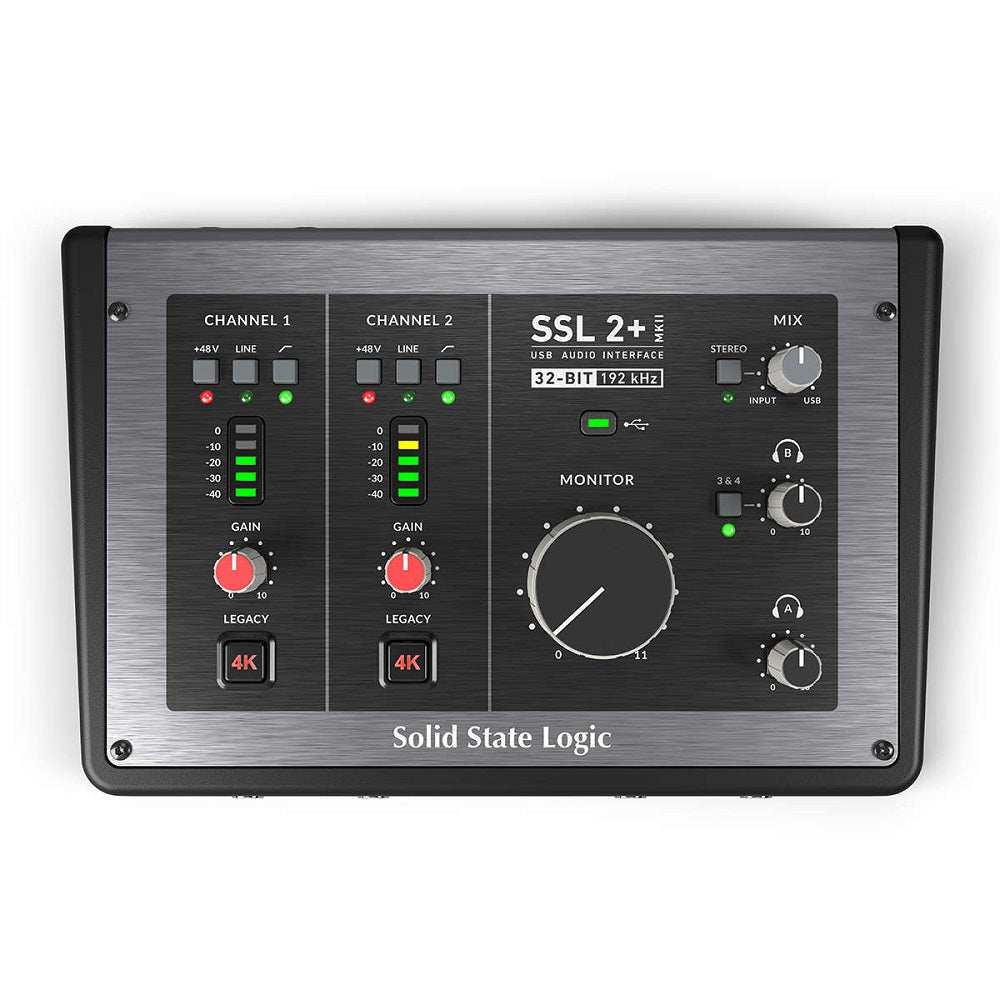 Interfaz de Grabación Solid State Logic SSL2+ MKII