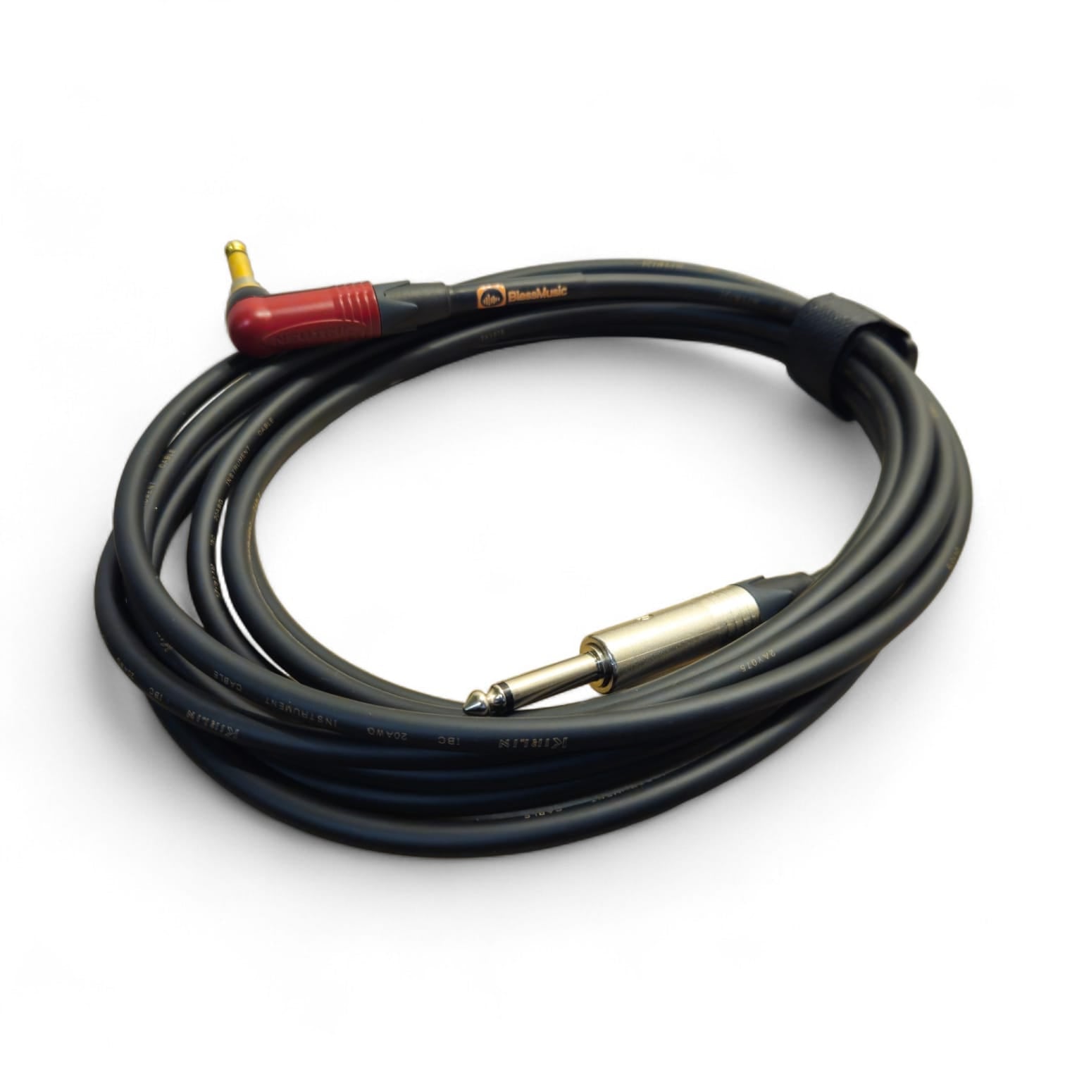 Cable de Instrumento con Conector Neutrik Silent 5mts – Interruptor Antipop para guitarra y bajo