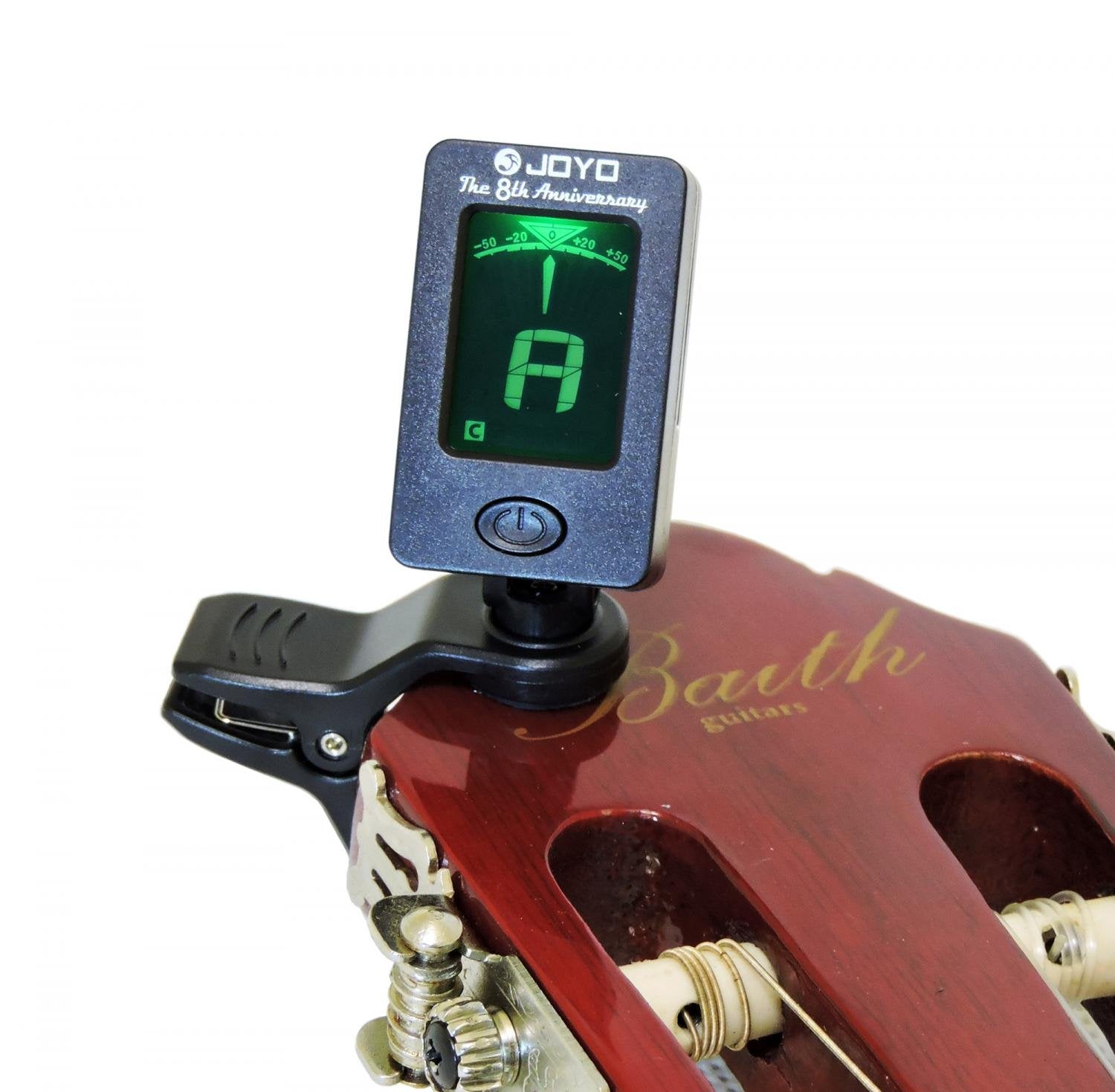 Afinador de Clip Joyo T-1 Black