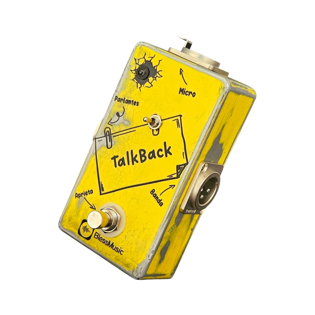 Pedal Talkback para músicos e iglesias en Chile