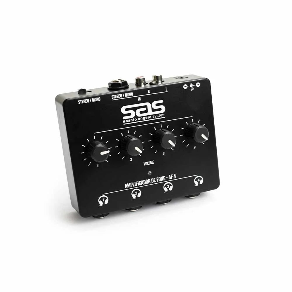 Amplificador de Audífonos Santo Angelo AF4 (4 canales)