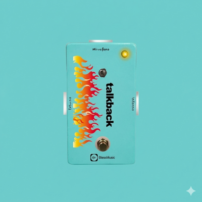 Pedal Talkback BlessMusic Personalizable
