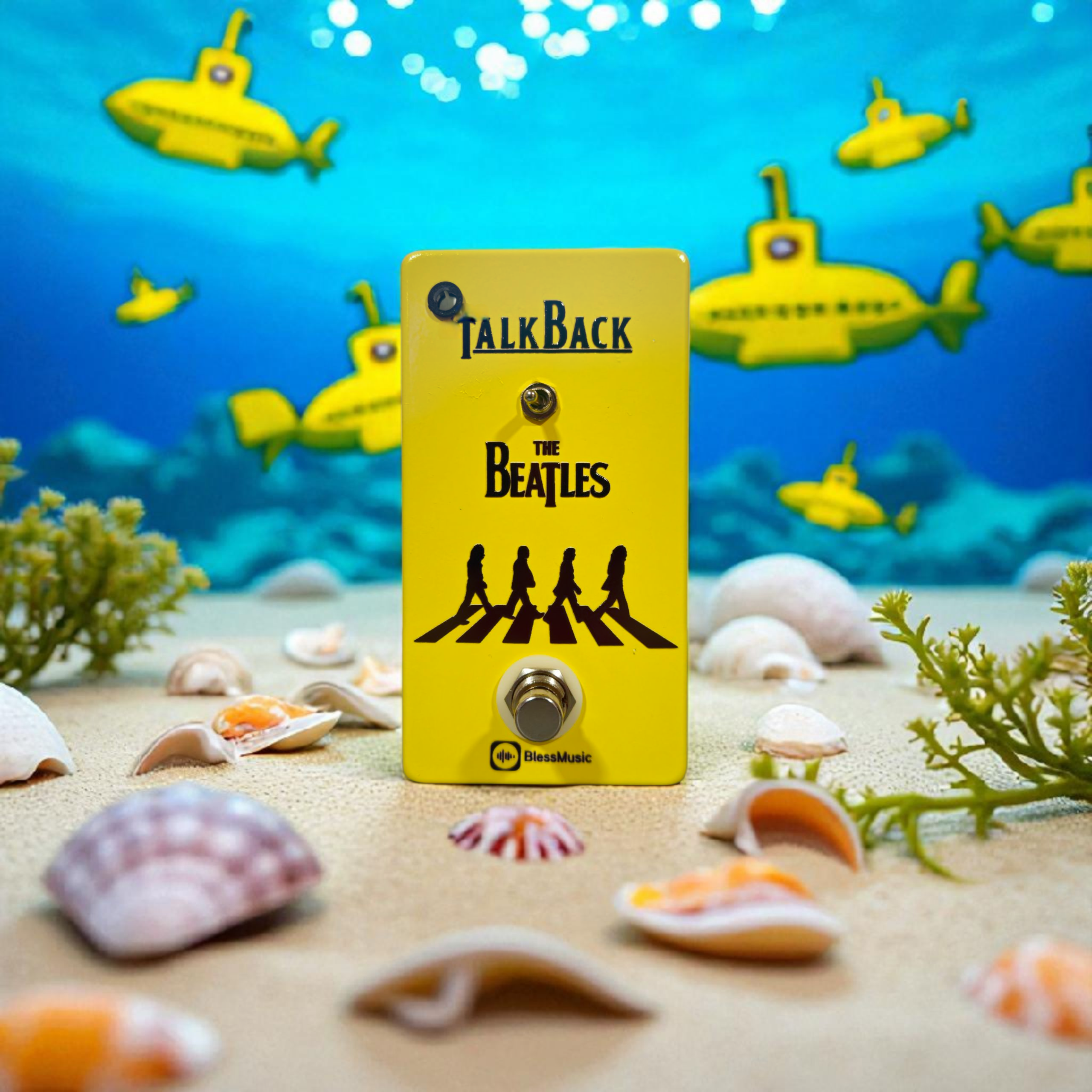 Pedal TalkBack BlessMusic Color Series Yellow