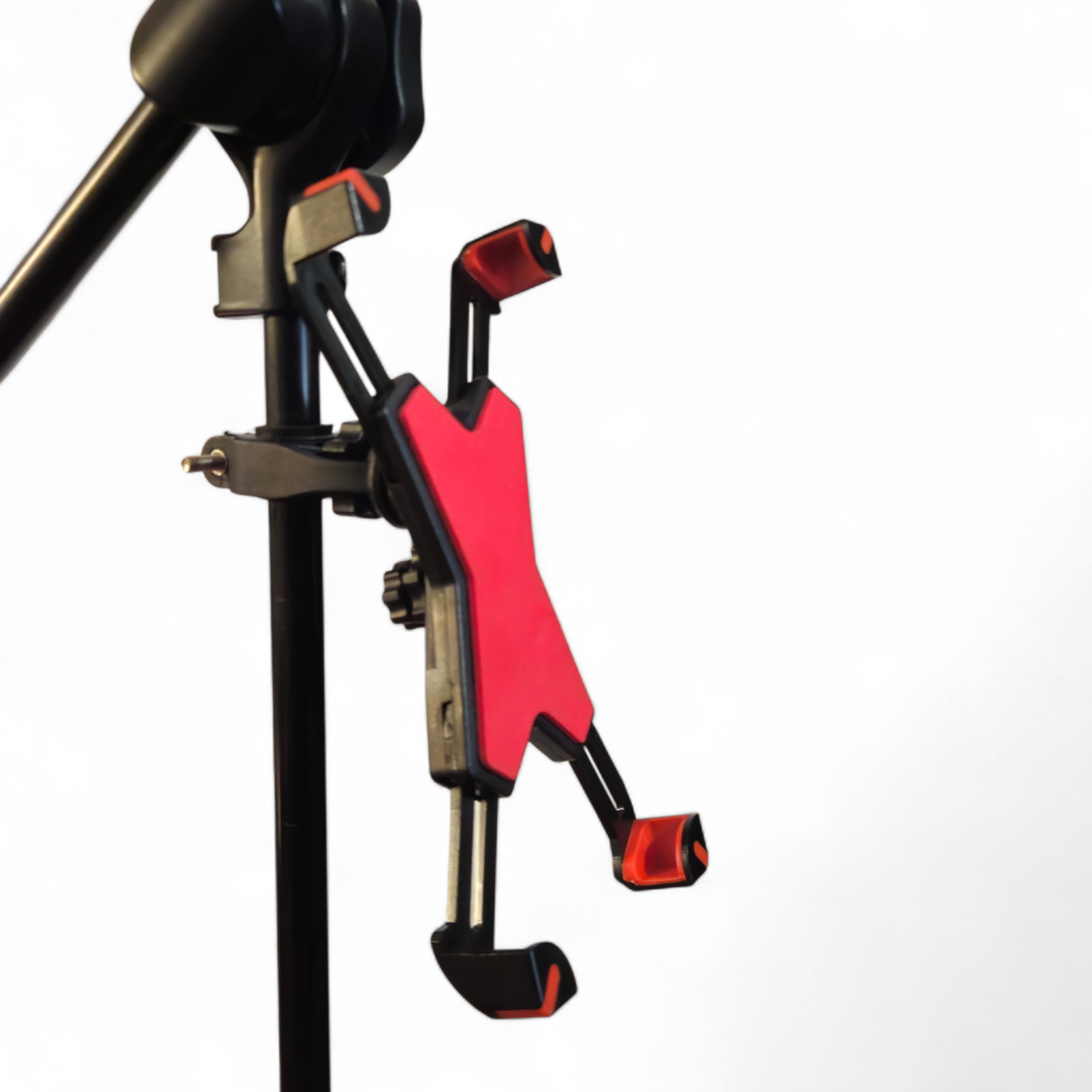 Soporte de Smartphone Regulable para Atril de Micrófono