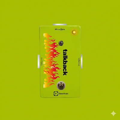 Pedal Talkback BlessMusic Personalizable