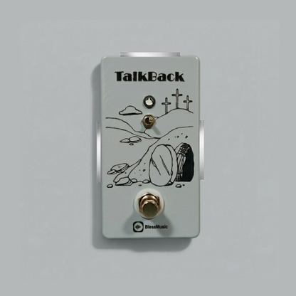 Pedal Talkback BlessMusic personalizable para músicos e iglesias en Chile