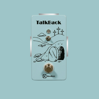 Pedal Talkback BlessMusic personalizable para músicos e iglesias en Chile