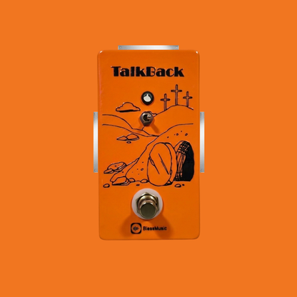 Pedal Talkback BlessMusic personalizable para músicos e iglesias en Chile