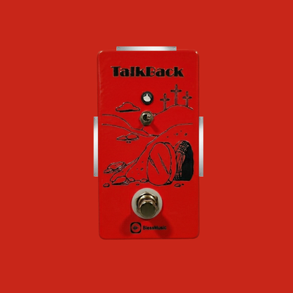Pedal Talkback BlessMusic personalizable para músicos e iglesias en Chile