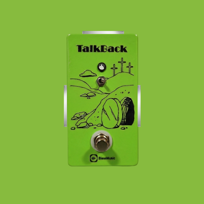Pedal Talkback BlessMusic personalizable para músicos e iglesias en Chile