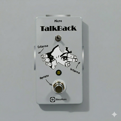 Pedal Talkback BlessMusic Personalizable