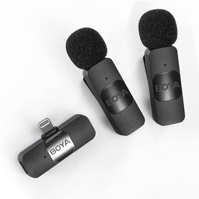 Micrófono Inalámbrico Boya BY-V2 Conector Lightning