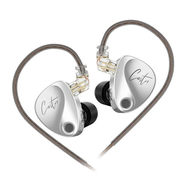Audífono In Ear Knowledge Zenith (KZ) Castor Silver