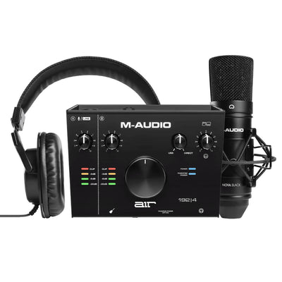 Pack Home Studio M-Audio AIR 192|4 Vocal Studio Pro – Interfaz USB + Micrófono + Audífonos
