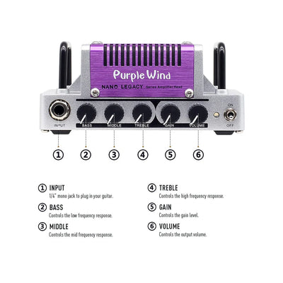 Cabezal Hotone Nano Legacy Purple Wind