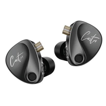 Audífono In Ear Knowledge Zenith (KZ) Castor Bass Version Black
