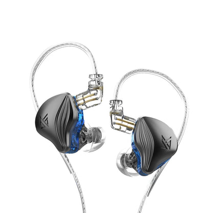 Audífono In Ear Knowledge Zenith (KZ) ZEX Grey and Blue