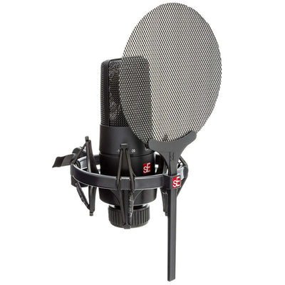 sE SeElectronics X1 S Vocal Pack – Micrófono Condensador Cardioide con Shockmount y Filtro Pop