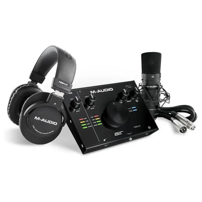 Pack Home Studio M-Audio AIR 192|4 Vocal Studio Pro – Interfaz USB + Micrófono + Audífonos
