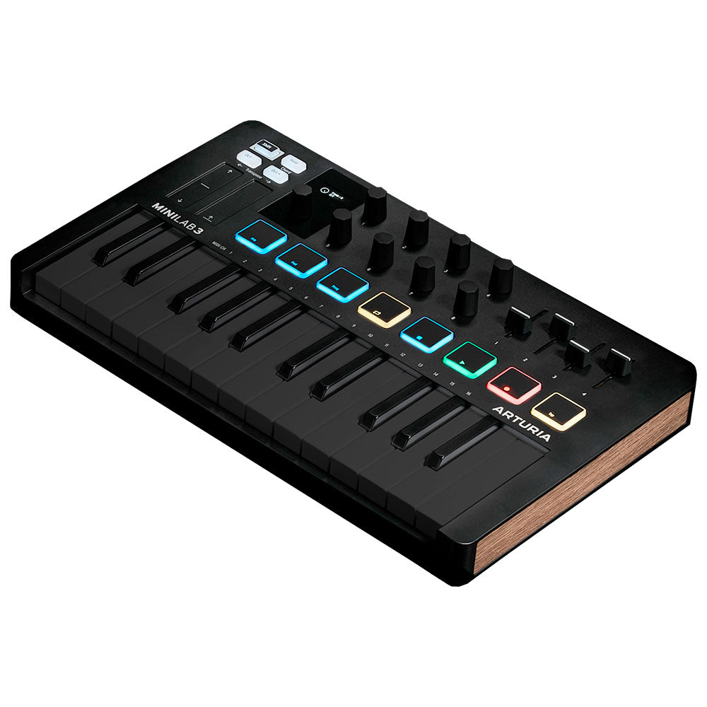Teclado Midi Arturia Minilab 3 Deep Black