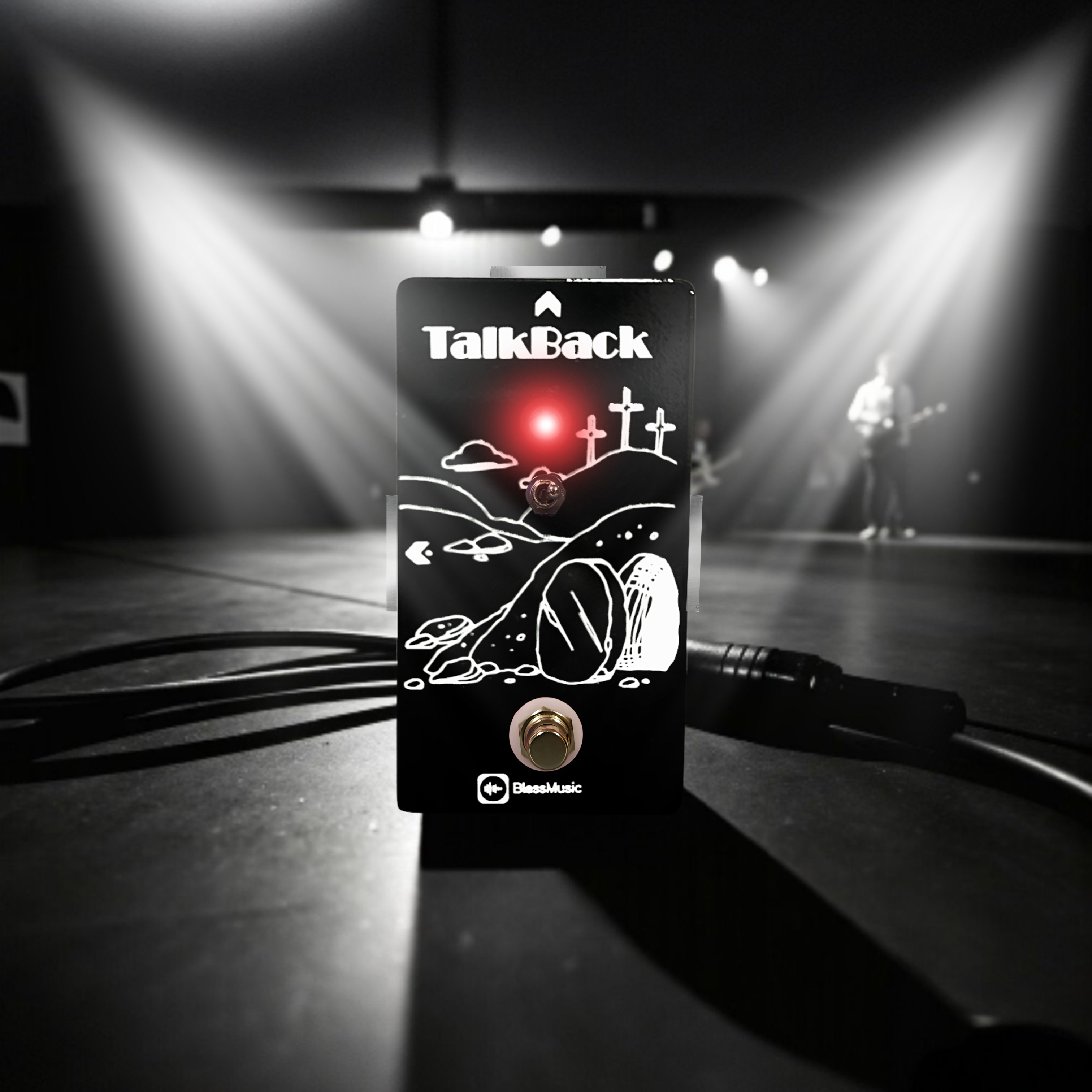 Pedal TalkBack BlessMusic Color Series Black
