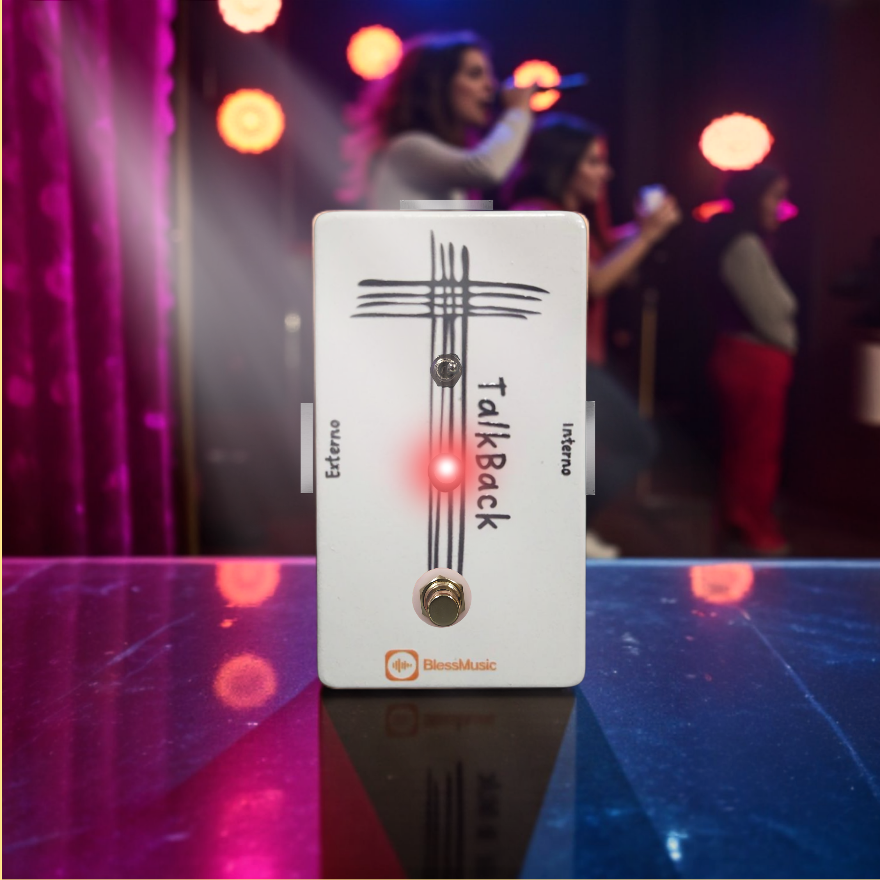 Pedal TalkBack BlessMusic Color Series White