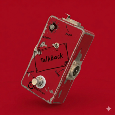 Pedal Talkback BlessMusic Personalizable