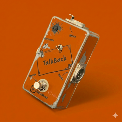 Pedal Talkback BlessMusic Personalizable