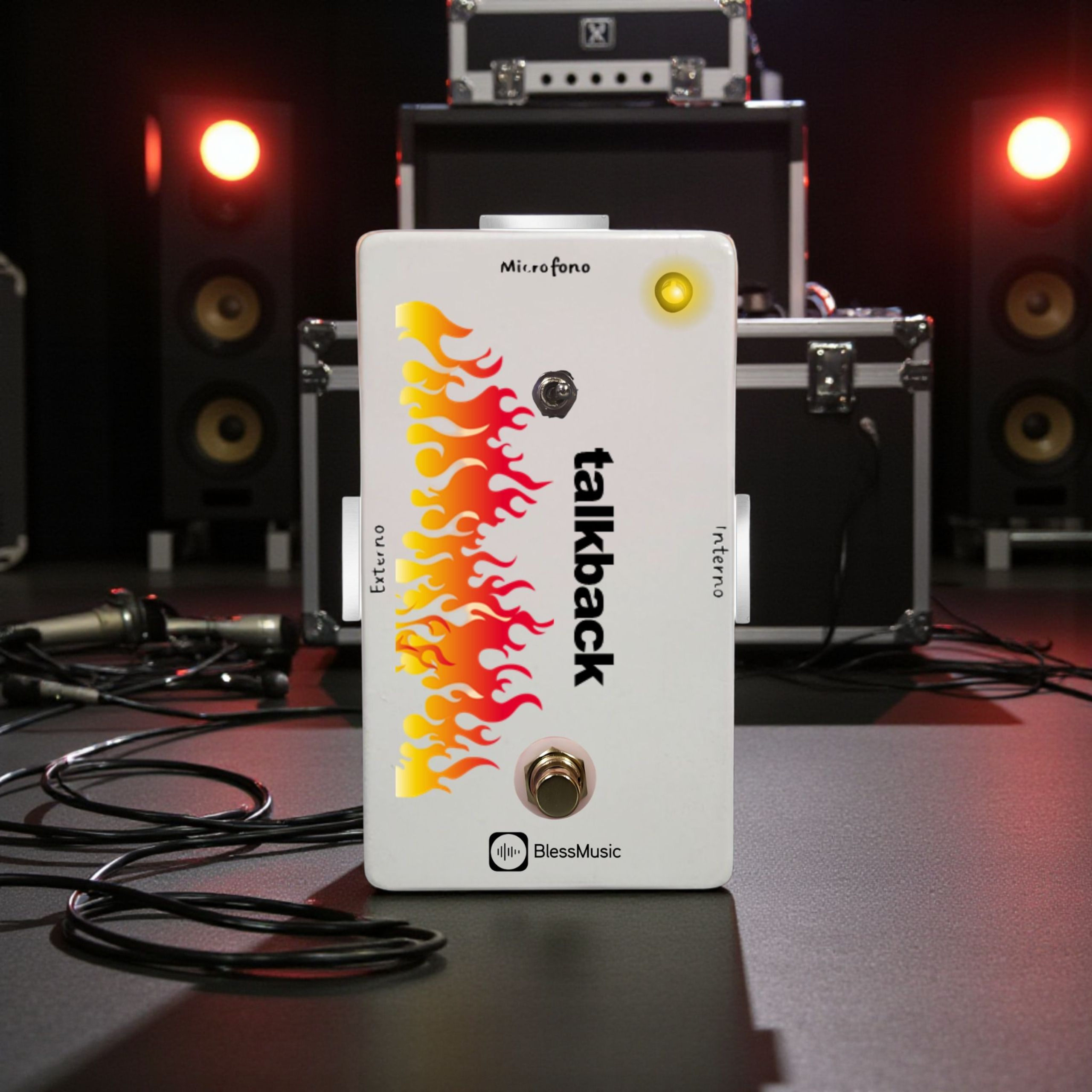 Pedal TalkBack BlessMusic Color Series White