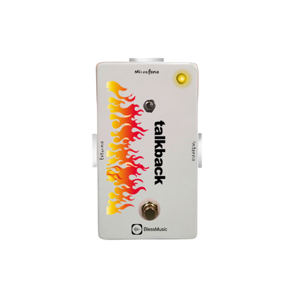 Pedal Talkback BlessMusic personalizable para músicos e iglesias en Chile