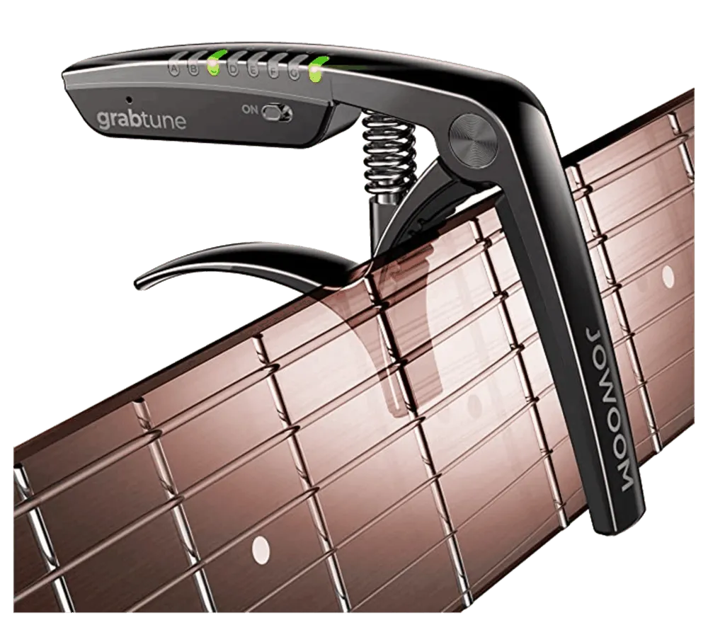 Cejilla con Afinador Jowoom Grabtune GT-100 Black