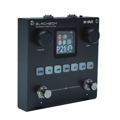 M-Vave BlackBox Multiefecto Portátil para Guitarra | BlessMusic