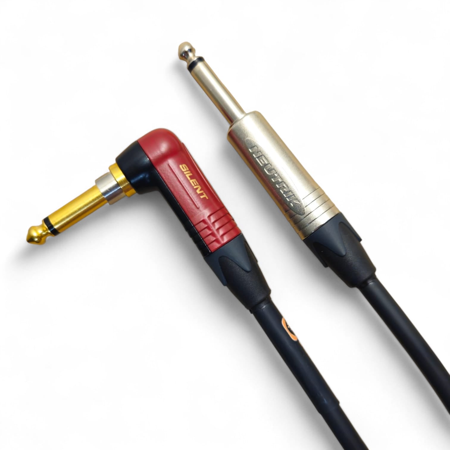 Cable de Instrumento con Conector Neutrik Silent 5mts – Interruptor Antipop para guitarra y bajo