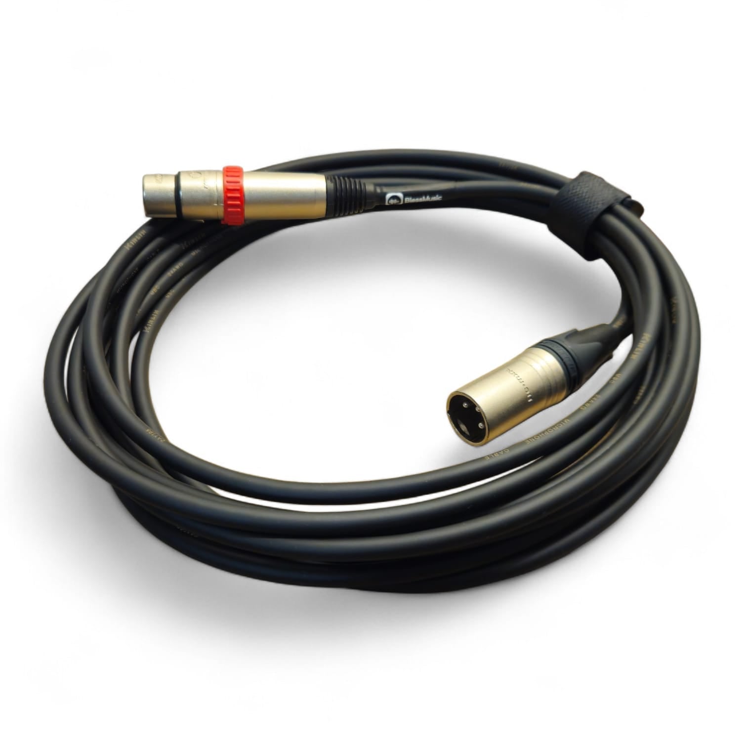 Cable XLR con Switch On/Off Neutrik 5 mts – Silenciador de Micrófono para Escenario y Estudio