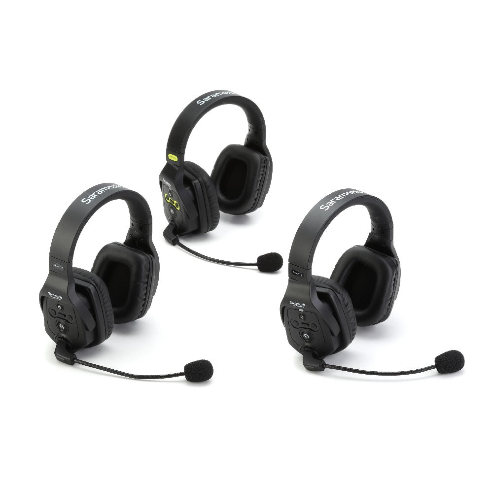 Sistema de intercomunicación inalámbrico Saramonic WiTalk-WT3D (3 personas)