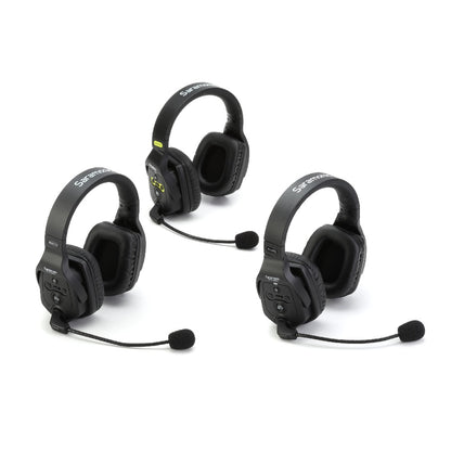 Sistema de intercomunicación inalámbrico Saramonic WiTalk-WT3D (3 personas)