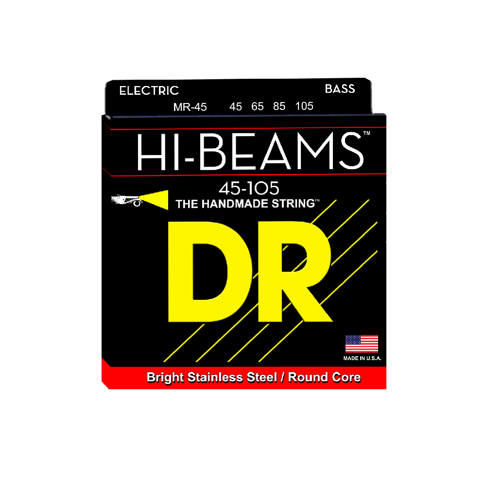 Cuerdas de Bajo DR MR-45-105 HI-BEAMS Medium (4 cuerdas)
